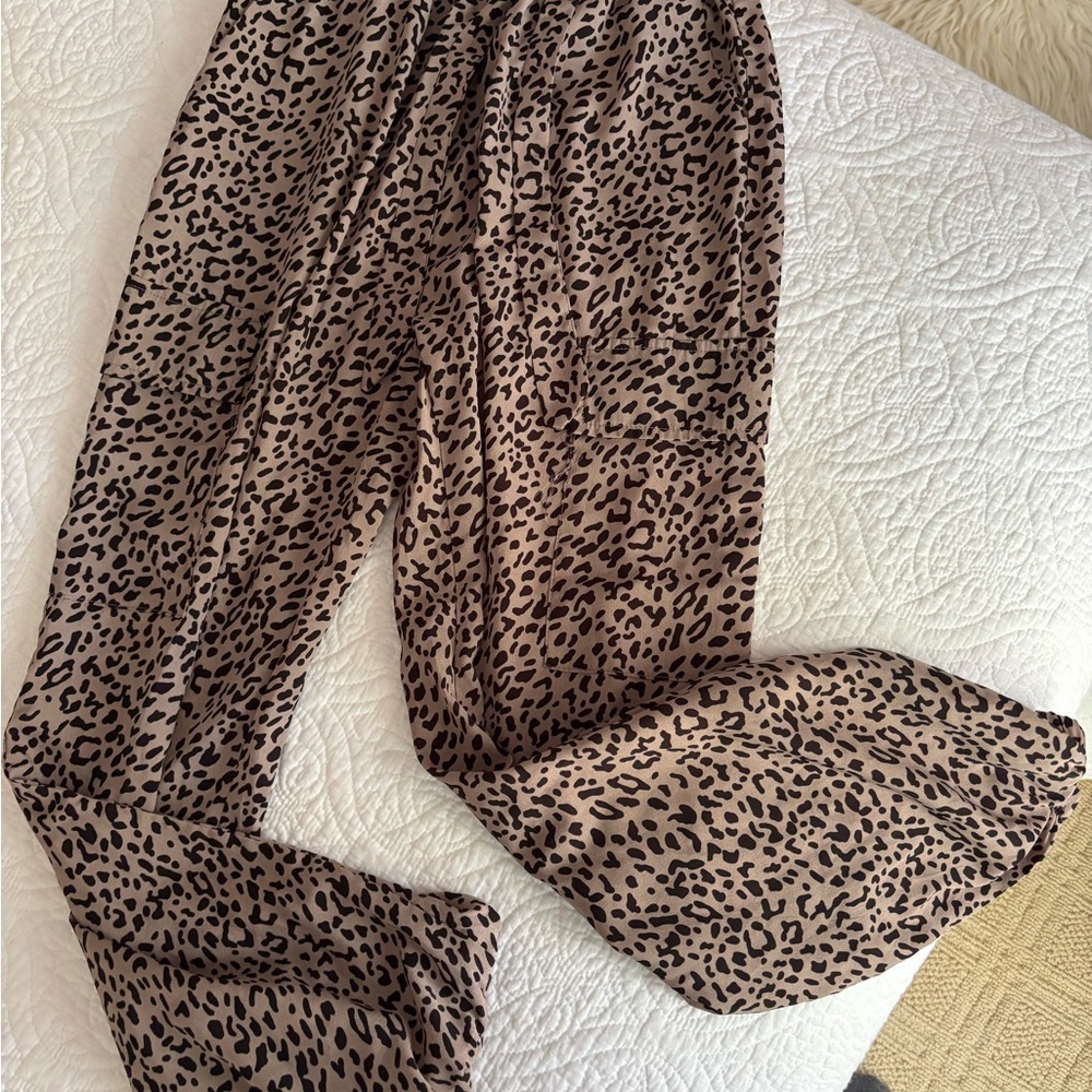 Cheetah Print Joggers